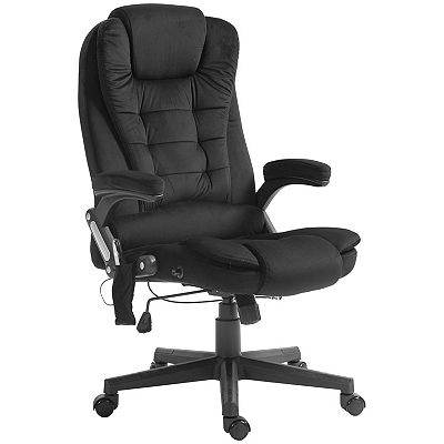 vibrating massage office chair Amazon.com: 6 Vibrating Massage Office Chair, 5 Modes High Back Executive  Heated Chair with Reclining Backrest Padded Armrest, Dark Brown : Home &  Kitchen main image 1
