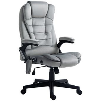 Massage Office Chair With 6 Points Heat Velvet Executive Office Chair