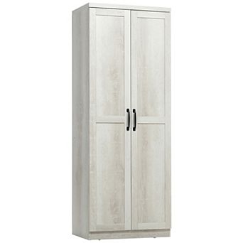 HOMCOM 63inch Kitchen Pantry, Storage Cabinet with 2 Doors, Adjustable Shelves