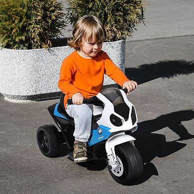 Aosom 6v Kids Motorcycle Licensed Bmw, Toddler Motorcycle, With Headlight, Music