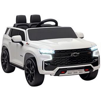 Aosom Licensed Chevrolet Tahoe Ride On Car w/ Remote Control Lights