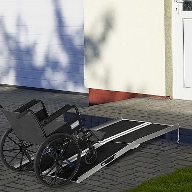 Portable Wheelchair Ramp for Home, Threshold Handicap Ramp
