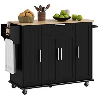 Kitchen Island On Wheels, Kitchen Cart With Wheels