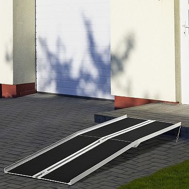 Portable Portable Wheelchair Ramp for Home, Threshold Handicap Ramp 10ft