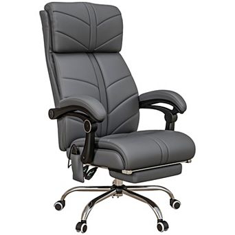 Vinsetto Massage Office Chair With 4 Vibration, Heat, Reclining