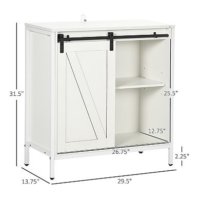 HOMCOM Buffet Cabinet Farmhouse Sideboard