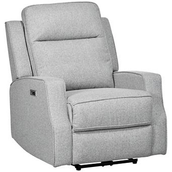 HOMCOM Electric Power Recliner Armchair with USB Port, Sofa Recliner,