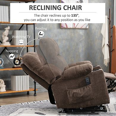 Homcom Lift Chair Recliners For Elderly With Footrest Recliner Chair