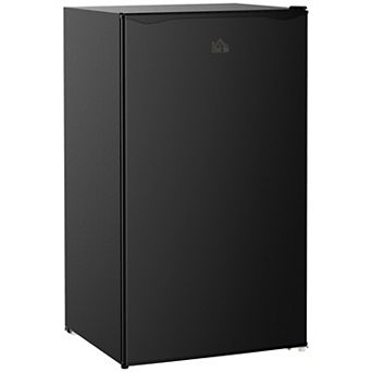 HOMCOM 3.2 Cu.Ft Compact Refrigerator with Adjustable Thermostat