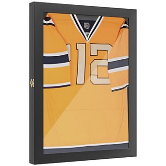 HOMCOM 23.5inch x 31.5" UV-Resistant Sports Jersey Frame Display Case