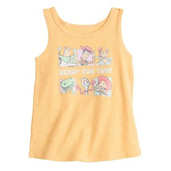 Disney / Pixar's Toy Story & Winnie the Pooh Baby & Toddler Girls Core Tank Top by Jumping Beans®