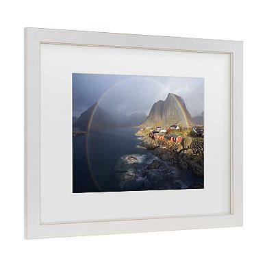 Nicolas Schneider In The Rainbow Matted Framed Wall Art