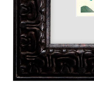 Henrik Spranz Pulsatilla Meadow Matted Framed Wall Art
