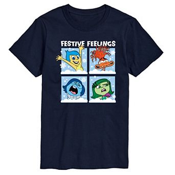 Disney / Pixar's Inside Out 2 Big & Tall Festive Feelings Graphic Tee