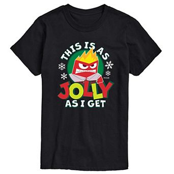 Disney / Pixar's Inside Out 2 Men's Anger Jolly As I Get Graphic Tee