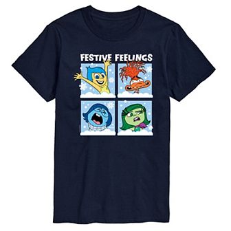 Disney / Pixar's Inside Out 2 Men's Festive Feelings Graphic Tee