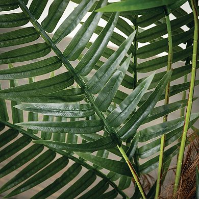 Haven Living Artificial 51" Potted Palm Tree, Green