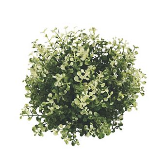 Haven Living Artificial 7 in Baby Grass Orb Table Decor