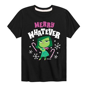 Disney / Pixar's Inside Out 2 Boys 8-20 Merry Whatever Graphic Tee