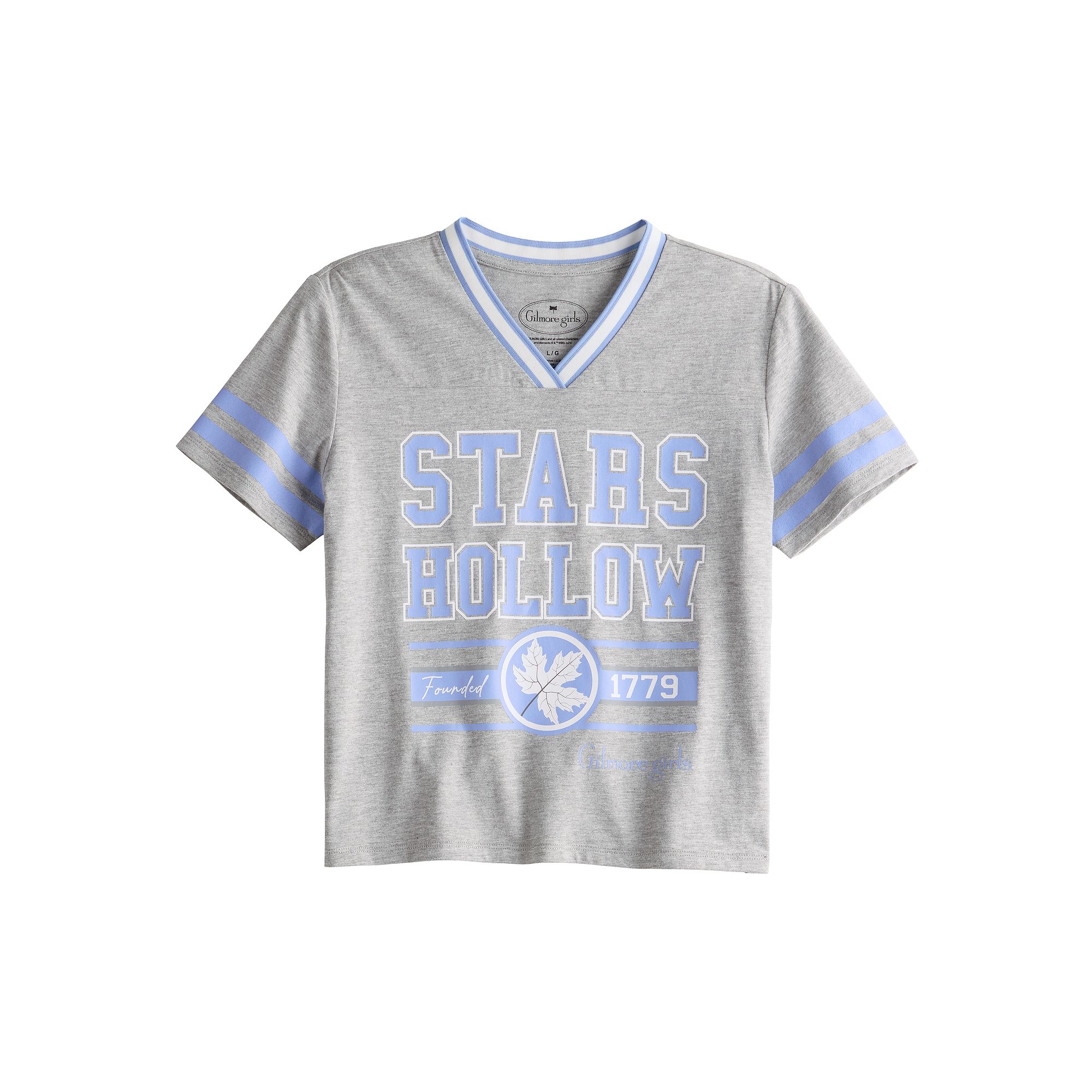 Girls 7-16 Gilmore Girls Stars Hollow Jersey Graphic Tee, Girls, Size: Sma