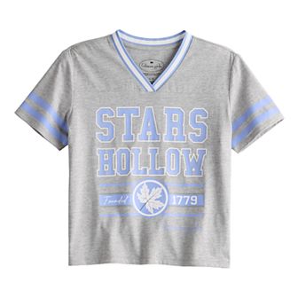 Girls 7-16 Gilmore Girls Stars Hollow Jersey Graphic Tee