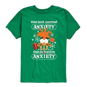 Disney / Pixar's Inside Out 2 Boys 8-20 Festive Anxiety Graphic Tee
