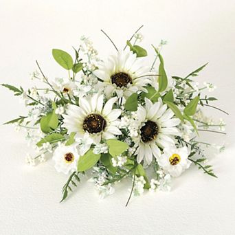 Haven Living Artificial 6.25" Sunflower and Berry Orb