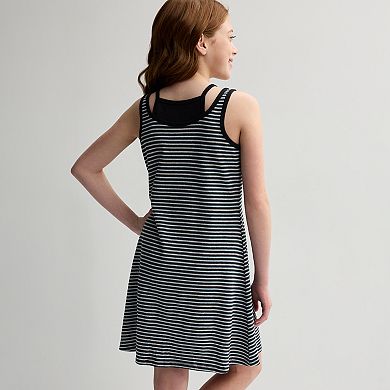 Girls 6-20 SO® Layered Tank Top Dress in Regular & Plus Size