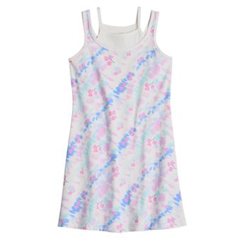 Girls 6-20 SO® Layered Tank Top Dress in Regular & Plus Size