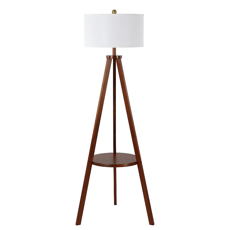 SAFAVIEH Faris 68 in. Mid-Century Floor Lamp  Natural