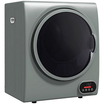 Homcom Portable Clothes Dryer 120v 850w Laundry Dryer For Apartment, White