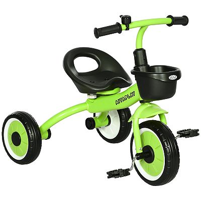 Qaba Tricycle for Kids Age 2 5 Toddler Bike for Children Yellow