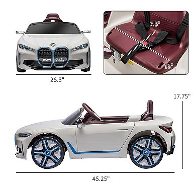 12v Electric Car For Kids With 2.4g Remote Control, Suspension