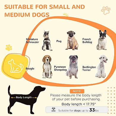 Pawhut Dog Crate Furniture Side End Table W/ Door, For Small Medium Dogs