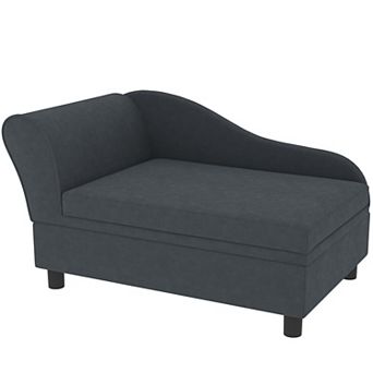 PawHut Luxury Small Dog Bed Couch W/ Storage, Little Dog Sofa