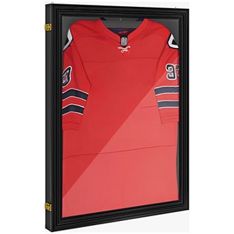 Homcom 24" X 32" Uv-resistant Sports Jersey Frame Display Case