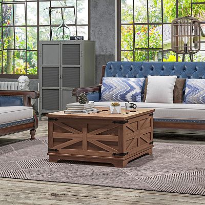 Homcom coffee table sales