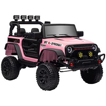 Qaba 12V Ride on Car, Ride on Truck with Suspension Wheels