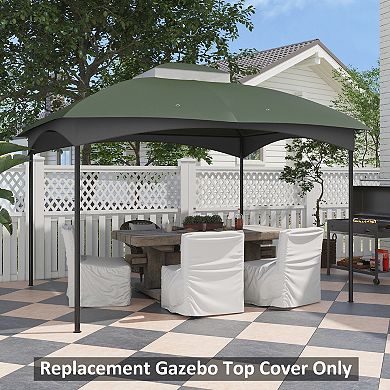 Outsunny Canopy Replacement for 10ft x 12' 84C-210 Series Gazebo