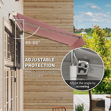 Openable Outside Sun Shade For Window/door To Reduce Heat In Your Home
