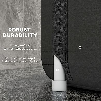 Outsunny Portable Cold Plunge Tub, Ice Bath Tub With Thermo Lid