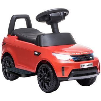 Qaba 2 in 1 Land Rover Licensed 6v Ride On Car, Sliding Car