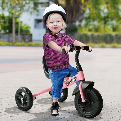 Qaba Tricycle For Kids Age 2-5, Toddler Bike For Children