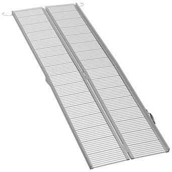 Portable Portable Wheelchair Ramp for Home, Threshold Handicap Ramp 8ft