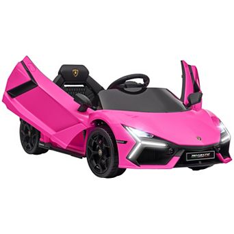 Qaba Lamborghini Revuelto Licensed Kids Ride On Car W/ Suspension