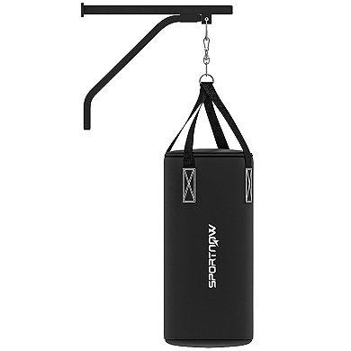 Soozier Heavy Bag Wall Mount Set With Unfilled Punching Bag & Bracket