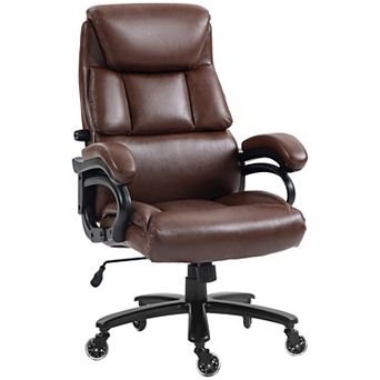 Vinsetto Pu Leather Office Chair For Desk, Big And Tall, 400lb.