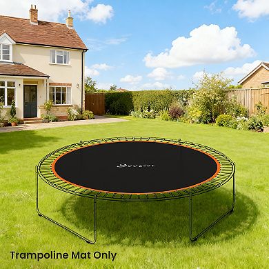 Soozier Trampoline Mat with 72 V-Hooks, Fits 12ft Trampoline