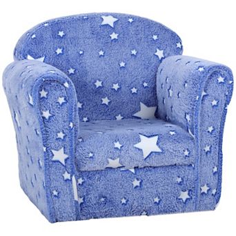Qaba Kids Sofa With Glowing Star Design For 18-36 Months