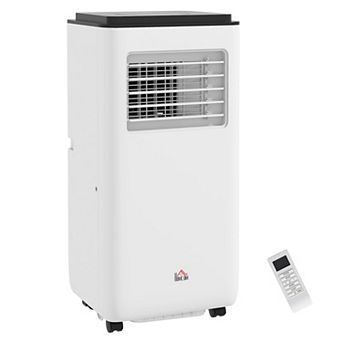 Homcom 10,000 Btu Portable Air Conditioner For 440 Sqft Room, Timer